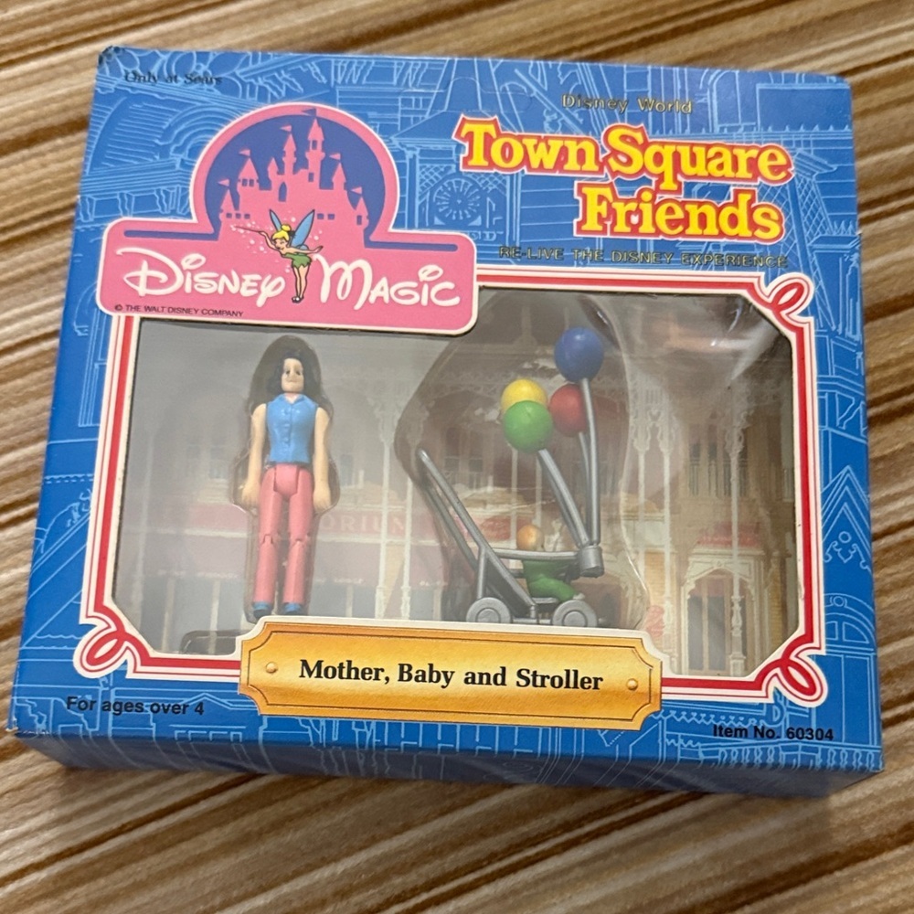 Town Square Friends Mother, Baby and Stroller Toy Set